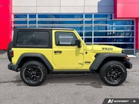 No Accidents, Nicely Optioned, Dealer Serviced, High Velocity Yellow 2023 Jeep Wrangler Willys 4X4,... (image 6)