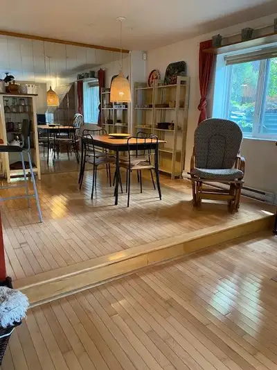 Plateau - Superbe Condo 3 1/2 Meublé au Rez-De-Jardin