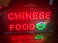 INCREASE YOUR SALES WITH A LED SIGN (19" X 10") brand new