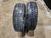 195 65 15 - TIRES - WINTER - PAIR - LIKE NEW