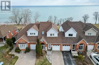 Waterfront Living at It's Best! Rarely Offered Freehold Executive Townhome, Experience Luxury Lakesi...