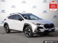 Recent Arrival! White 2024 Subaru Crosstrek Limited AWD Lineartronic CVT H4 NAVIGATION, APPLE CAR PL... (image 6)