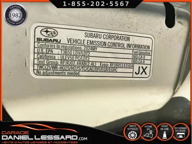 Subaru Outback XT LIMITED AWD CUIR TOIT GPS MAG 18" EYESIGHT 202 in Cars & Trucks in St-Georges-de-Beauce - Image 47