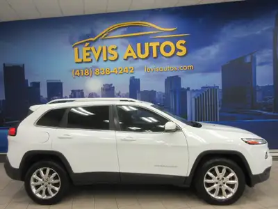 JEEP CHEROKEE 2015 LIMITED ÉDITION AWD 4X4 / GPS NAVIGATION / INTÉRIEUR EN CUIR NOIR CHAUFFANT / VEN...
