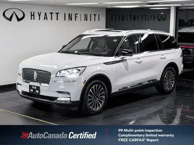 This Lincoln Aviator delivers a Twin Turbo Premium Unleaded V-6 3.0 L/183 engine powering this Autom...