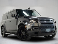 This 2023 Land Rover Defender 130 X-Dynamic SE P400 is a local Ontario vehicle with a clean Carfax r... (image 1)