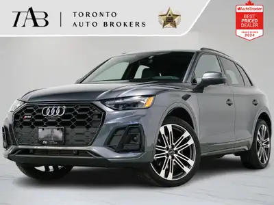 This 2021 Audi SQ5 Technik is a local Ontario vehicle. Combining sporty performance with refined lux...