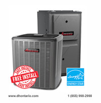 Furnace - Air Conditioner - Same Day - FREE Installation