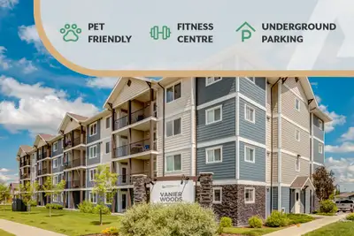 Apartments with In Suite Laundry - Vanier Woods - Apartment for
