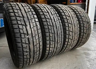 CONTACT ME ONLY IF U WANT TO COME RIGTH AWAY 4 x 245/60/18 YOKOHAMA WINTER tires 90 % tread left goo...