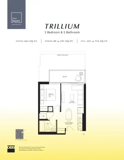 TRILLIUM Apartment For Rent in Toronto - Bela Square