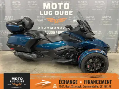 2023 Can-Am Spyder RT Limited Can-Am Spyder RT Limited 2023 SEULEMENT 15 842 KM TRANSMISSION SEMI-AU...