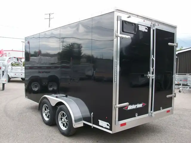 2025 Weberlane Aluminium 7' x 14' v-nose 2 essieux glissiere CON in Cargo & Utility Trailers in Laval / North Shore - Image 10
