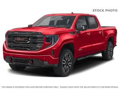 AMVIC Licensed Dealer The 2026 GMC Sierra 1500 AT4 CarbonPro Edition, shown in Volcanic Red Tintcoat...