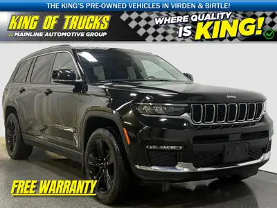 Meet the 2021 Jeep Grand Cherokee L Grand L Limited, a three-row SUV built for families who want com...