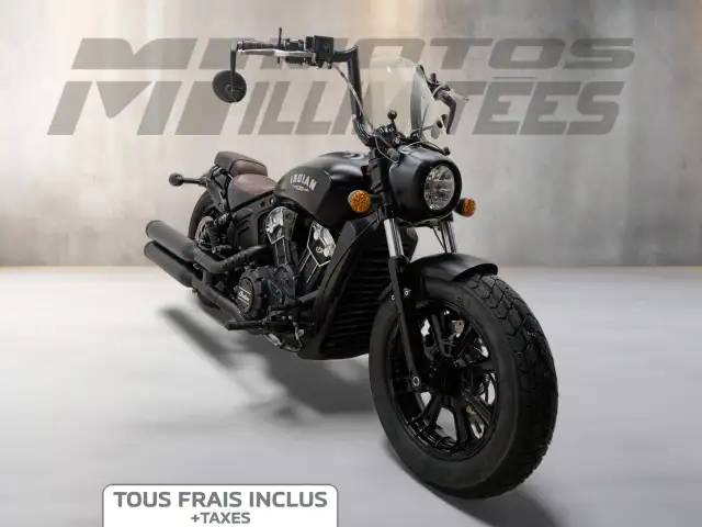 2019 INDIAN Scout Bobber ABS in Street, Cruisers & Choppers in Laval / North Shore - Image 3