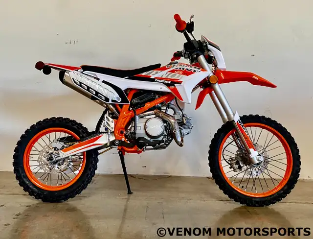 125cc Dirt Bike Manual 4 Speed | Venom Thunder | Motocross in Dirt Bikes & Motocross in Edmonton - Image 12