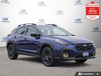 New Price! Blue 2024 Subaru Crosstrek Onyx AWD Lineartronic CVT H4 APPLE CAR PLAY, SUNROOF, ONE OWNE... (image 6)