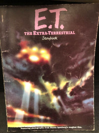 ET Extra Terrestrial 1982 vintage story book