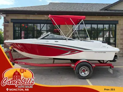 3.0L 135hp MerCruiser Motor! 252 Motor Hours! Trailer Included! Mooring Cover Included! Bimini Top!...