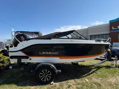 Check out our 2025 Legend Uttern T53 powered by a Mercury 115 ELPT Pro XS CT. This is a Specials Lis...