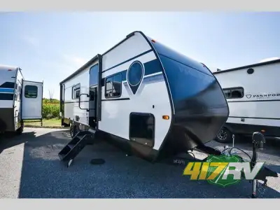 Keystone RV Passport Classic travel trailer 260BHC highlights: Dual Entry Doors 21' Awning Jack Knif...