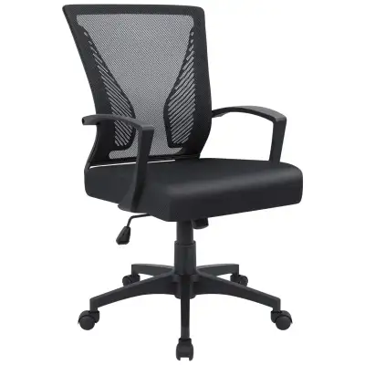 BRAND NEW - PACK OF 2 Furmax Office Chair Mid Back Swivel Lumbar, View more
