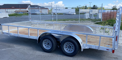 THE ULTIMATE ALL PURPOSE ALUMINUM UTILITY TRAILER! SOME STANDARD FEATURES INCLUDE: -PERIMETER TUBE F...