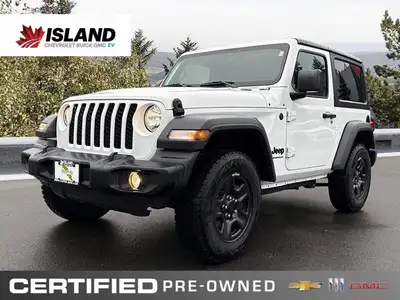 Conquer any terrain with this 2024 Jeep Wrangler Sport, boasting a powerful 2.0L turbocharged engine...