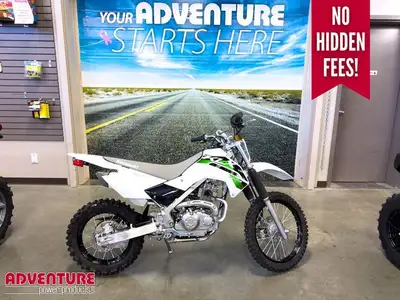 2026 Kawasaki KLX140RWith an electric start, and confident handling, the KLX140R, KLX140R L and KLX1...