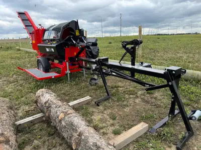 Make firewood fast with the Japa 365+ Pro Road, electric start Honda engine, road kit, Perfect Split...