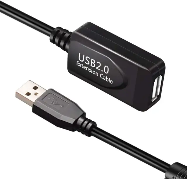 USB 2.0 Extension Cable 30Ft - Type A Male to A Female in Cables & Connectors in Hamilton - Image 4