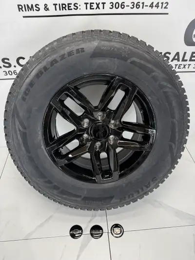 Set of 4 Factory Studded 265/70R17 Sailun WSTX Winter Tires on 17 inch Trail boss Replica Rims Fits:...