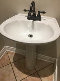 Pedestal Bathroom Sink