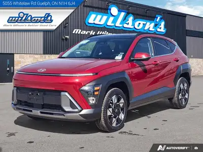 Check out this certified 2025 Hyundai Kona Preferred AWD w/ Trend | Leather | Sunroof | Heated Seats...