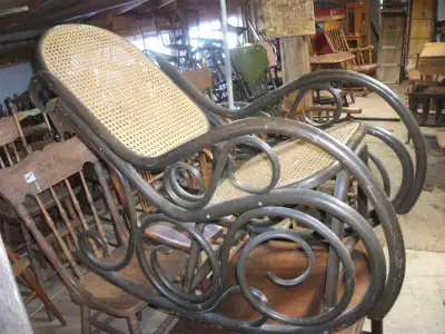 3 Bent Wood Rockers, View more