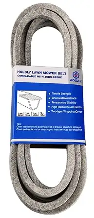 One left, Brand New, Holdly Lawn Mower Belt GX21395 Replace John Deere GX21395, 54 inch Deck Drive B...