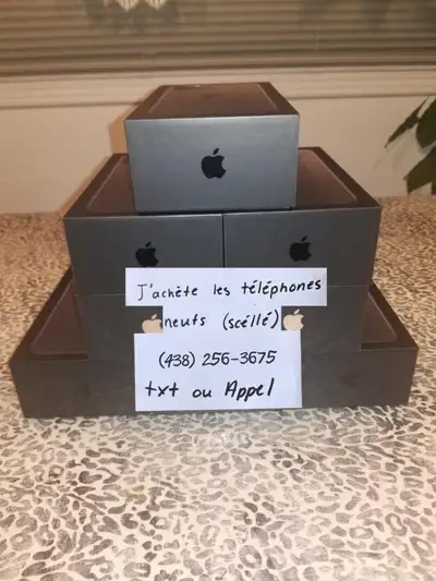 Vous avez un iPhone qui est neuf et vous ne savez pas quoi en faire? Nous payons CASH sur place pour...