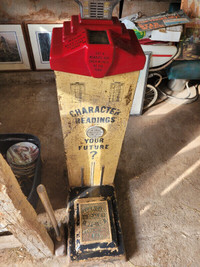 Antique  American scale fortune teller scale