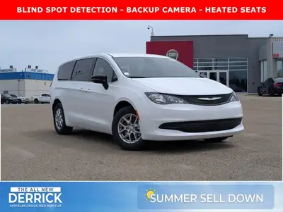 The 2026 Chrysler Grand Caravan SXT in Bright White with a Black interior offers the perfect blend o...