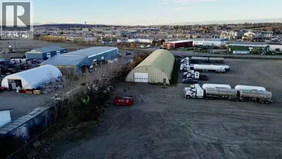 A great storage option with potential to improve this Quonset shop. There is approx. 12,240 sq ft (6...