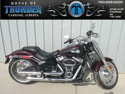 This 2022 Harley‑Davidson Fat Boy 114 ABS delivers the classic bold style the Fat Boy is known for,...