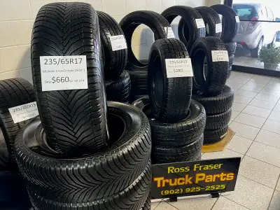 Excellent Value on many tire sizes 175/70R14 Four Winter Tires----4 tires for only= $140 195/65R15 F...