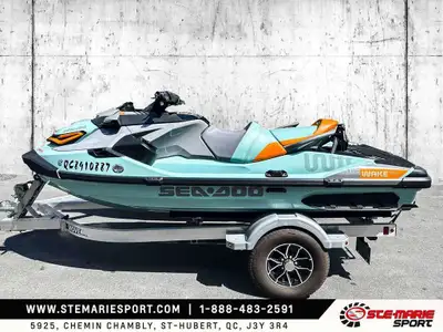 Sea-Doo Wake Pro 230 2023 – Bleu Turquoise 0,41 heure Garantie BEST jusqu'au 31 mai 2028. ?? Disponi...