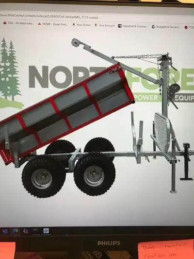 Northforest ATV Dump Trailer, View more