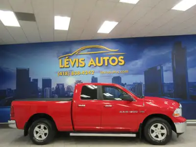 DODGE RAM 1500 2011 SLT ÉDITION V-8 5.7 LITRES HÉMI QUAD-CAB / BOITE 6.4 POUCES AVEC SEULEMENT 23520...