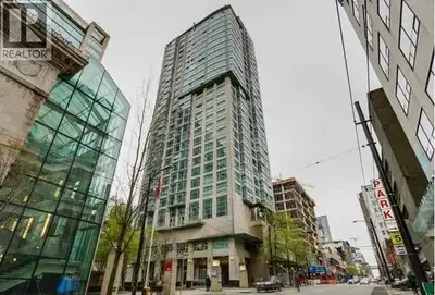 Updated unfurnished 1 bedroom + den condo at Conference Plaza in Downtown Vancouver. This approx. 56...