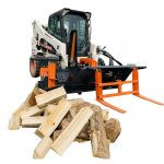 NEW SKID STEER FIREWOOD PROCESSOR LOG SPLITTER FWP400 in Heavy Equipment Parts & Accessories in Calgary - Image 2