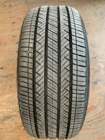 a nice all season bridgestone tire in great shape with lots of tread (1 TIRE ONLY) size 255/50/20 10...