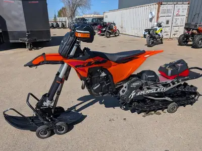 Price does not include $299 dealer fee and taxes 2024 KTM 450 SX-F with 2023 Timbersled RIOT 3 Pro s...
